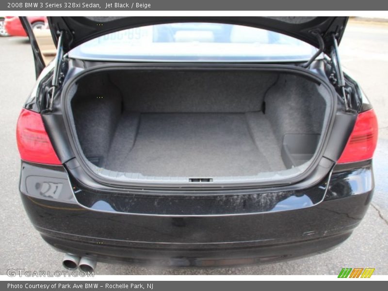 Jet Black / Beige 2008 BMW 3 Series 328xi Sedan