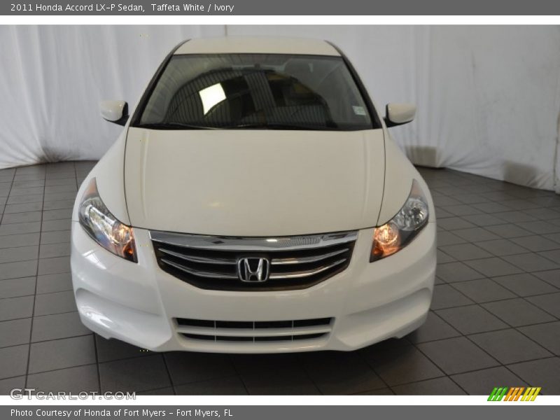 Taffeta White / Ivory 2011 Honda Accord LX-P Sedan
