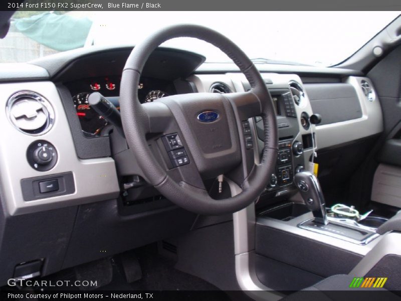 Blue Flame / Black 2014 Ford F150 FX2 SuperCrew