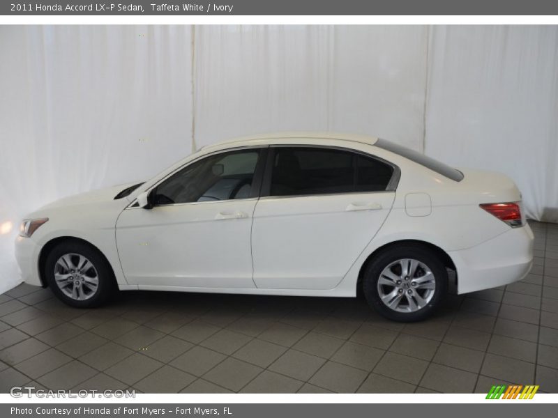 Taffeta White / Ivory 2011 Honda Accord LX-P Sedan