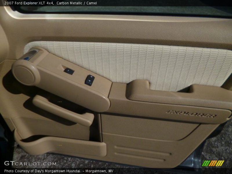 Carbon Metallic / Camel 2007 Ford Explorer XLT 4x4