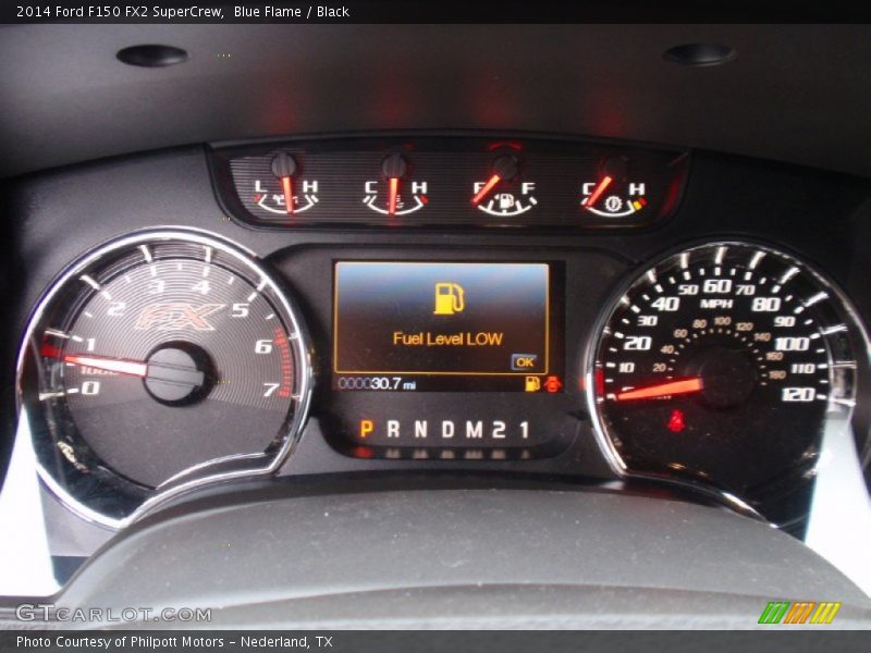 Blue Flame / Black 2014 Ford F150 FX2 SuperCrew