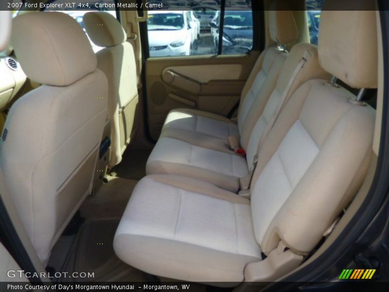 Carbon Metallic / Camel 2007 Ford Explorer XLT 4x4