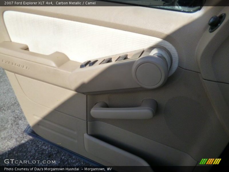 Carbon Metallic / Camel 2007 Ford Explorer XLT 4x4