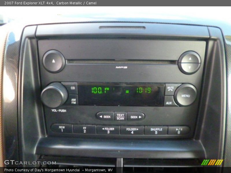Carbon Metallic / Camel 2007 Ford Explorer XLT 4x4