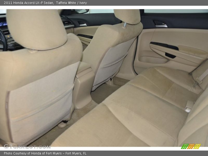 Taffeta White / Ivory 2011 Honda Accord LX-P Sedan