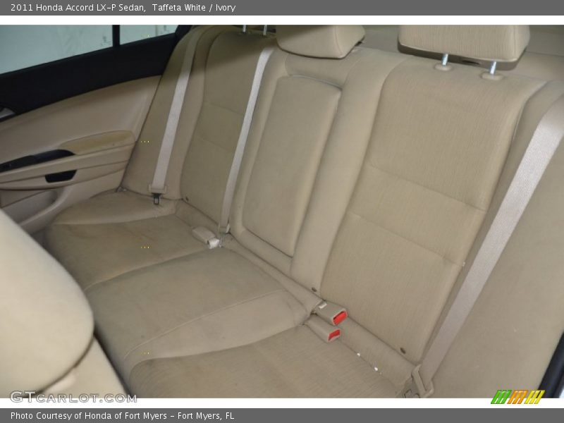 Taffeta White / Ivory 2011 Honda Accord LX-P Sedan