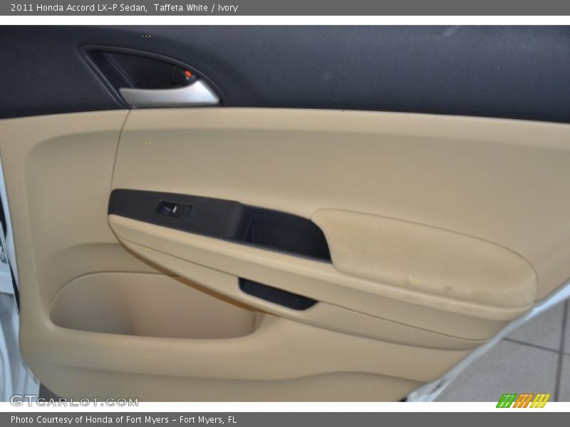 Taffeta White / Ivory 2011 Honda Accord LX-P Sedan