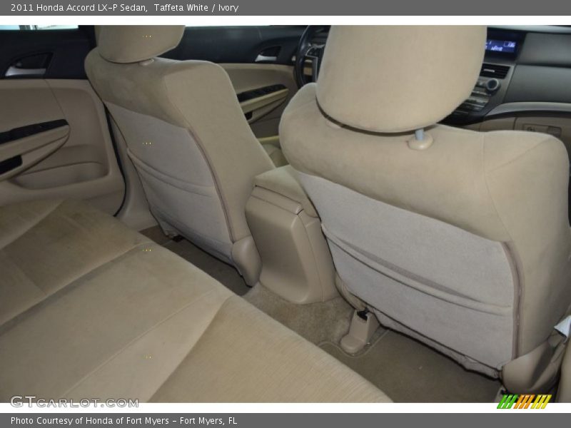 Taffeta White / Ivory 2011 Honda Accord LX-P Sedan