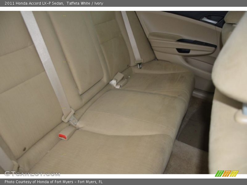 Taffeta White / Ivory 2011 Honda Accord LX-P Sedan