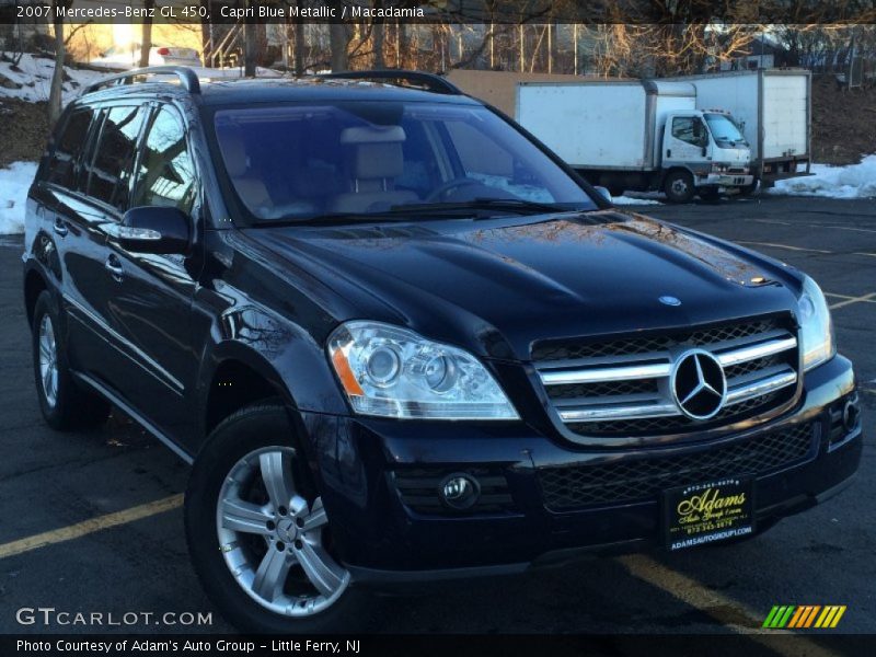 Capri Blue Metallic / Macadamia 2007 Mercedes-Benz GL 450