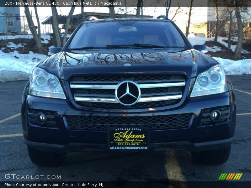 Capri Blue Metallic / Macadamia 2007 Mercedes-Benz GL 450