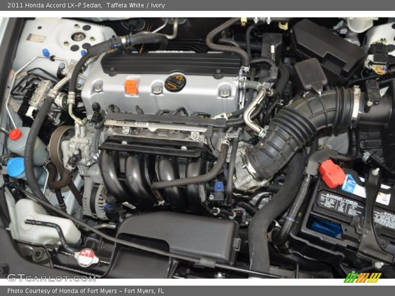 Taffeta White / Ivory 2011 Honda Accord LX-P Sedan