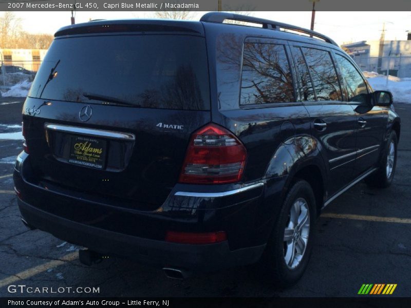 Capri Blue Metallic / Macadamia 2007 Mercedes-Benz GL 450
