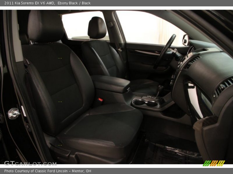 Ebony Black / Black 2011 Kia Sorento EX V6 AWD