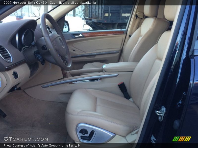 Capri Blue Metallic / Macadamia 2007 Mercedes-Benz GL 450