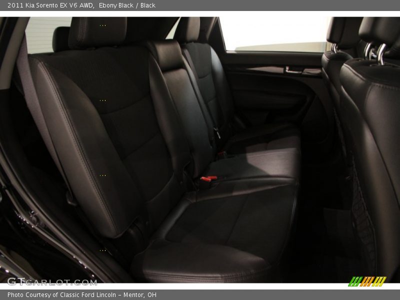 Ebony Black / Black 2011 Kia Sorento EX V6 AWD