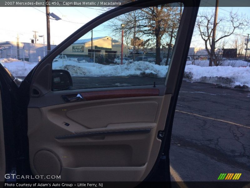 Capri Blue Metallic / Macadamia 2007 Mercedes-Benz GL 450