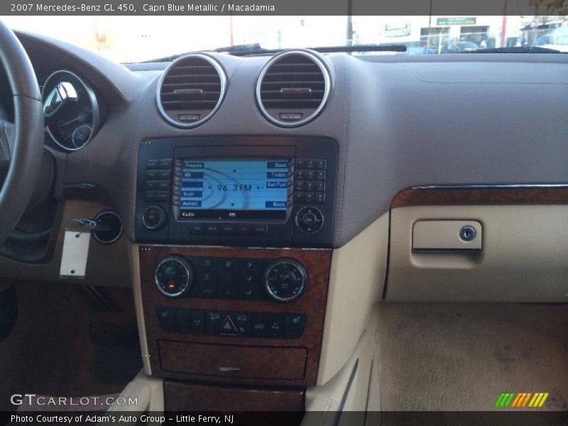 Capri Blue Metallic / Macadamia 2007 Mercedes-Benz GL 450
