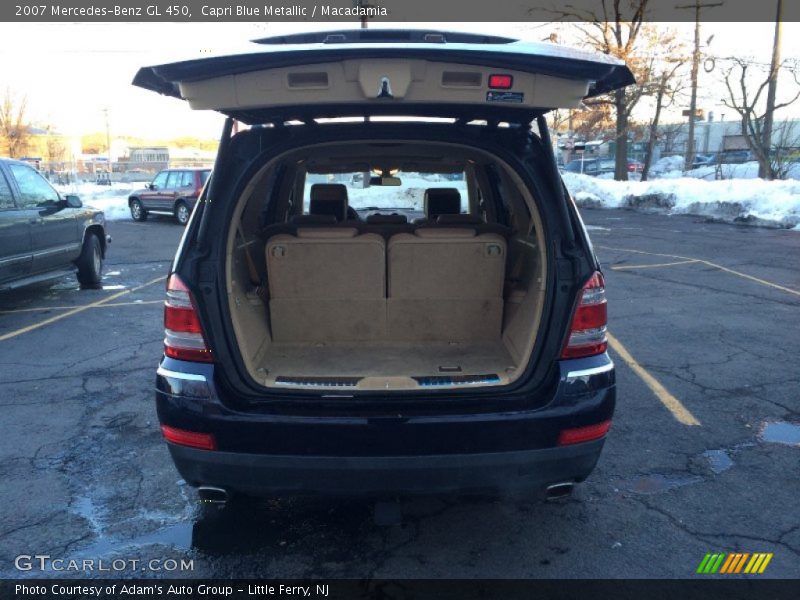 Capri Blue Metallic / Macadamia 2007 Mercedes-Benz GL 450