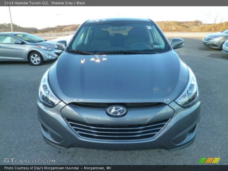 Shadow Gray / Black 2014 Hyundai Tucson GLS