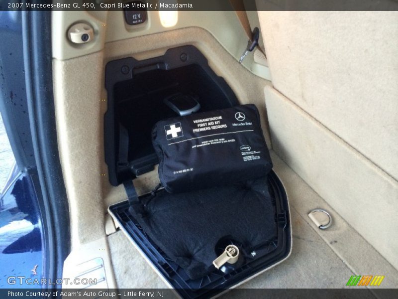 Capri Blue Metallic / Macadamia 2007 Mercedes-Benz GL 450