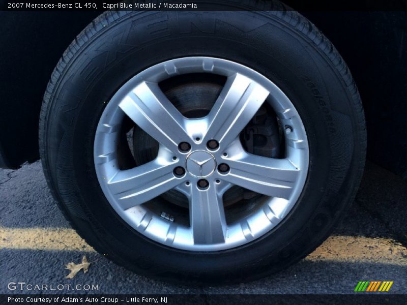 Capri Blue Metallic / Macadamia 2007 Mercedes-Benz GL 450