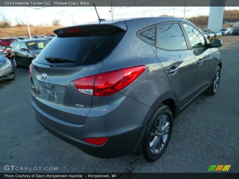 Shadow Gray / Black 2014 Hyundai Tucson GLS