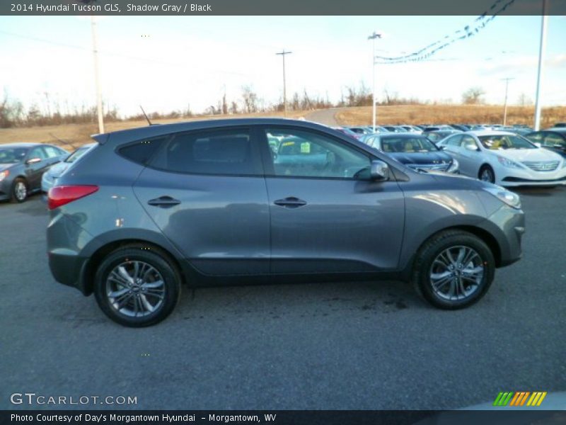 Shadow Gray / Black 2014 Hyundai Tucson GLS