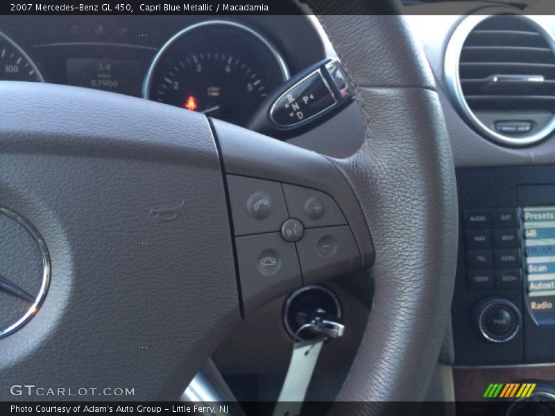 Capri Blue Metallic / Macadamia 2007 Mercedes-Benz GL 450