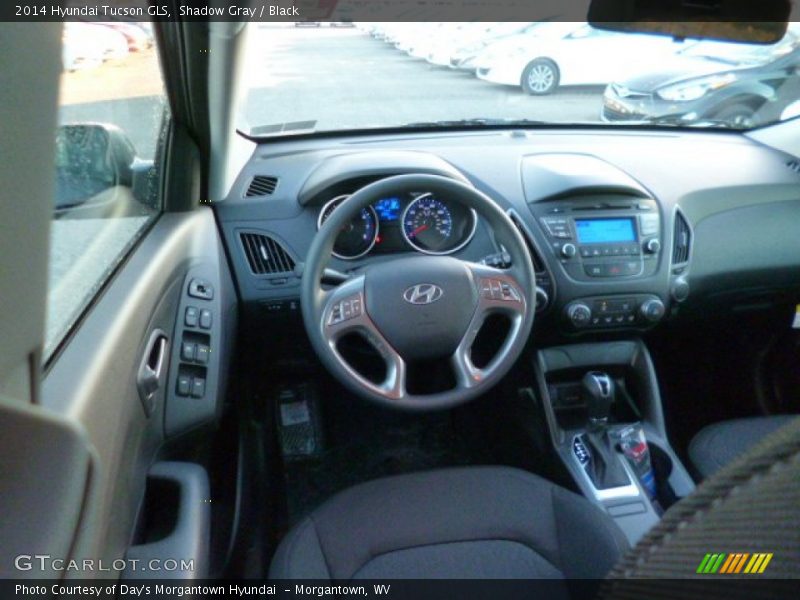 Shadow Gray / Black 2014 Hyundai Tucson GLS