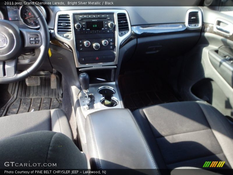 Bright Silver Metallic / Black 2011 Jeep Grand Cherokee Laredo