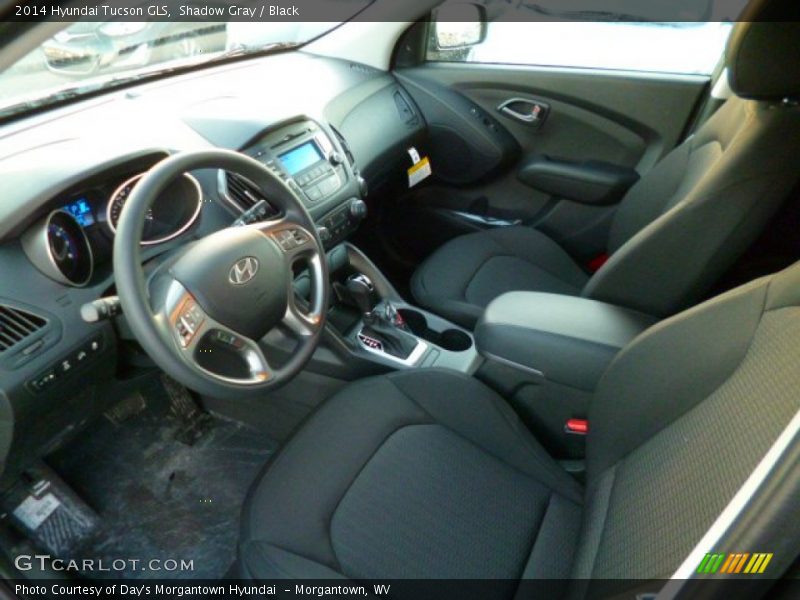 Black Interior - 2014 Tucson GLS 