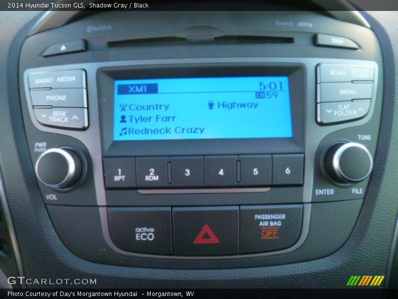 Audio System of 2014 Tucson GLS