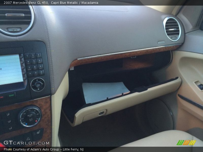 Capri Blue Metallic / Macadamia 2007 Mercedes-Benz GL 450