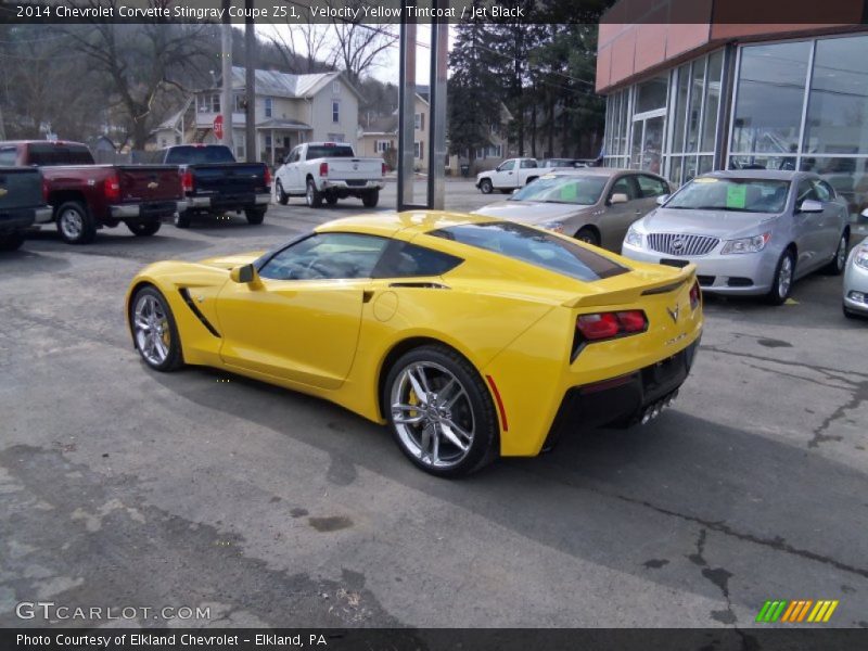  2014 Corvette Stingray Coupe Z51 Velocity Yellow Tintcoat