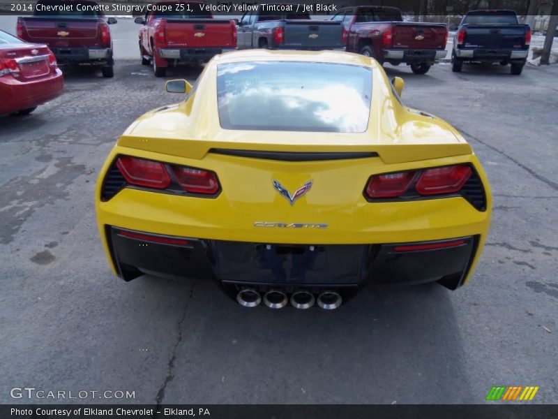  2014 Corvette Stingray Coupe Z51 Velocity Yellow Tintcoat
