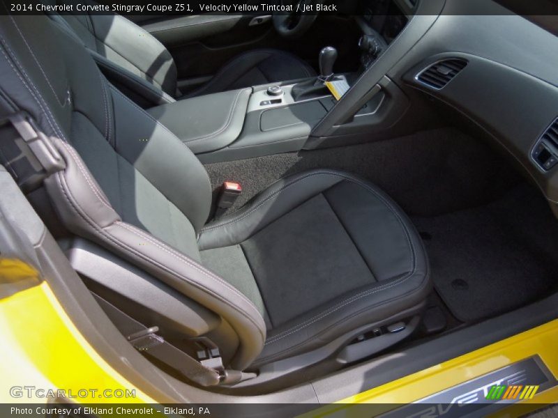  2014 Corvette Stingray Coupe Z51 Jet Black Interior