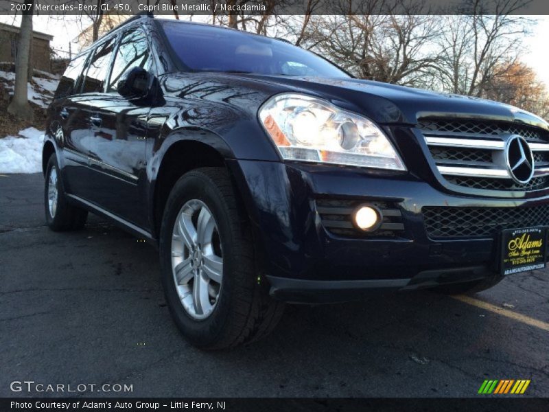 Capri Blue Metallic / Macadamia 2007 Mercedes-Benz GL 450