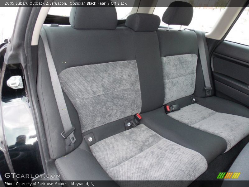 Obsidian Black Pearl / Off Black 2005 Subaru Outback 2.5i Wagon