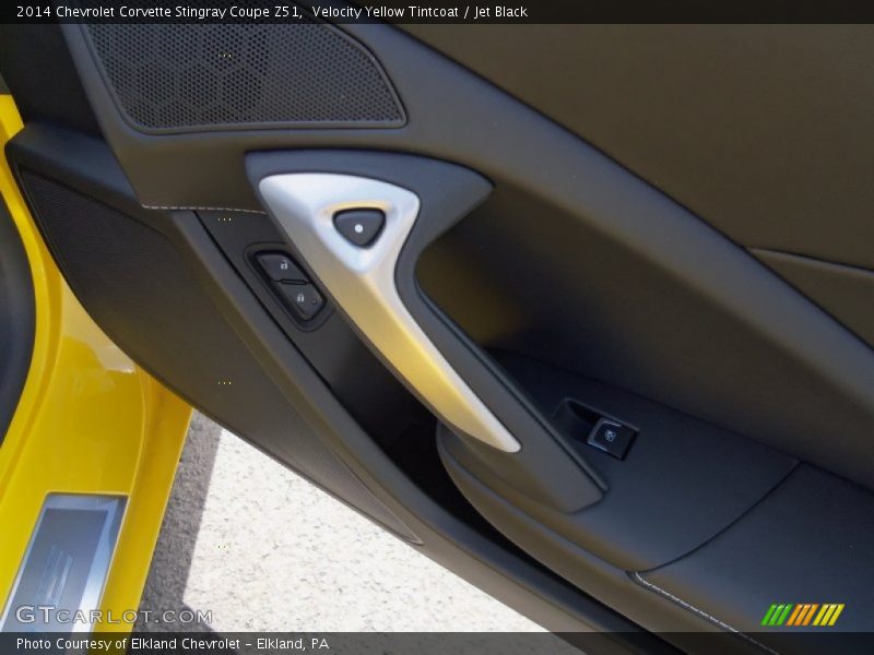 Velocity Yellow Tintcoat / Jet Black 2014 Chevrolet Corvette Stingray Coupe Z51
