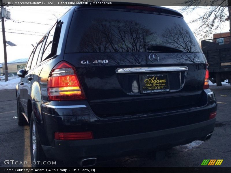 Capri Blue Metallic / Macadamia 2007 Mercedes-Benz GL 450