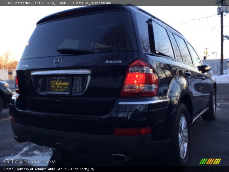 Capri Blue Metallic / Macadamia 2007 Mercedes-Benz GL 450