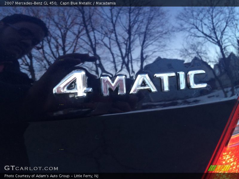 Capri Blue Metallic / Macadamia 2007 Mercedes-Benz GL 450