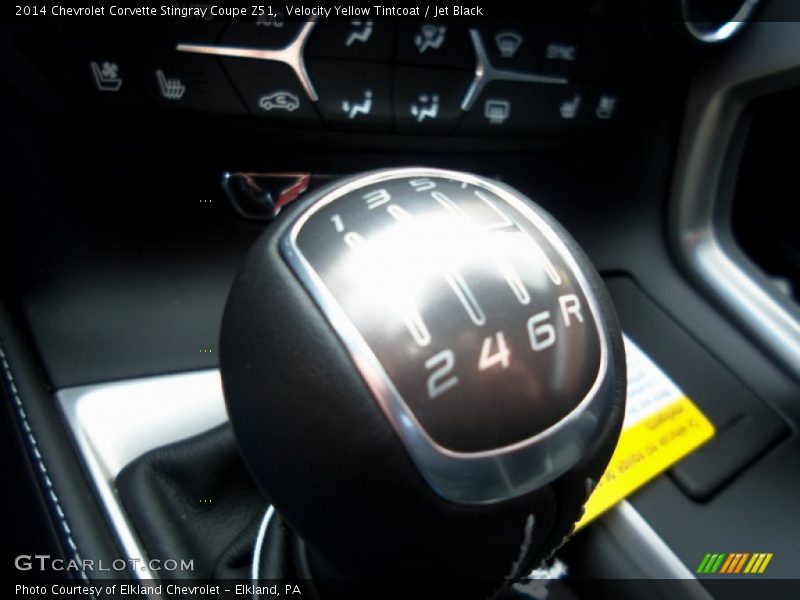  2014 Corvette Stingray Coupe Z51 7 Speed Manual Shifter