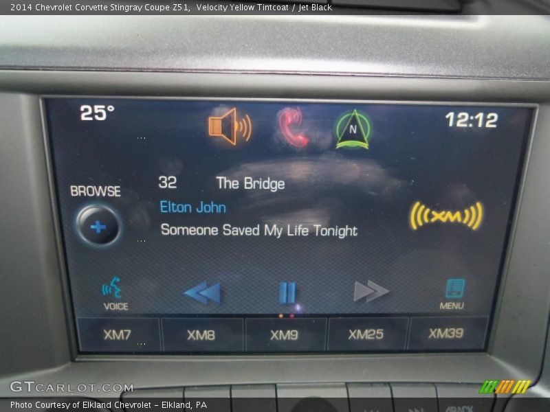 Velocity Yellow Tintcoat / Jet Black 2014 Chevrolet Corvette Stingray Coupe Z51