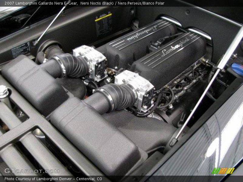  2007 Gallardo Nera E-Gear Engine - 5.0 Liter DOHC 40-Valve VVT V10
