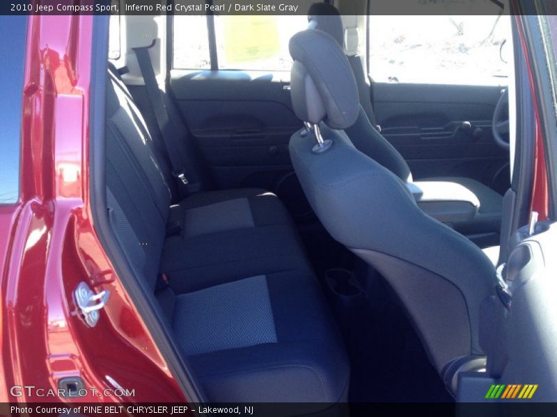 Inferno Red Crystal Pearl / Dark Slate Gray 2010 Jeep Compass Sport