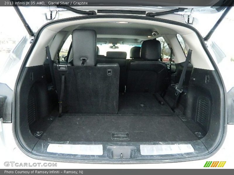 Glacial Silver / Graphite 2013 Infiniti JX 35 AWD