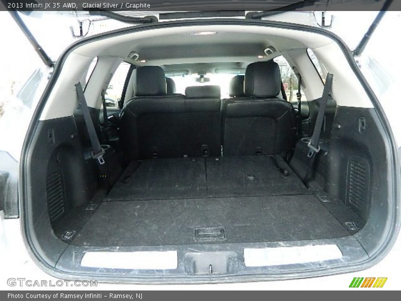 Glacial Silver / Graphite 2013 Infiniti JX 35 AWD